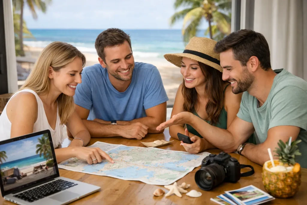 How to Organize a Group Beach Vacation Easily